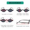 imageEyekepper Oval Round Reading Glasses Women Men Small Vintage Reader Eyeglasses Mini with Spring HingesGrey Lens