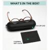 imageEyekepper Oval Round Reading Glasses Women Men Small Vintage Reader Eyeglasses Mini with Spring HingesTortoise