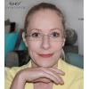 imageEyekepper Reader Small Lens Rimless Reading Glasses Men WomenBlue Arm