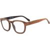 imageEyekepper Reading Glasses Professor Vintage Stylish Square Oversized Readers Men Women AntiBrown 05Antibrown