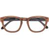 imageEyekepper Reading Glasses Professor Vintage Stylish Square Oversized Readers Men Women AntiBrown 05Antibrown