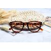 imageEyekepper Reading Glasses Professor Vintage Stylish Square Oversized Readers Men Women AntiBrown 05Tortoiseshell