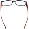 imageEyekepper Spring Hinges Vintage Reading Glasses Men with Case Grey Lens Sunshine ReadersDemi Arm
