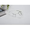 imageEyekepper Titanium Rimless Reading Glasses Readers Men GunmetalLens Width 55mmsilver
