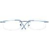 imageEyekepper Titanium Rimless Reading Glasses Readers Men SilverLens Width 51mmblue