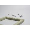 imageEyekepper Titanium Rimless Reading Glasses Readers Men SilverLens Width 55mmblack