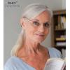 imageEyekepper Titanium Rimless Round Reading Glasses Circle Readers For MenRed
