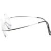 imageEyekepper Titanium Rimless Round Reading Glasses Circle Readers Silver 43Gunmetal