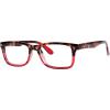 Tortoise-red/Clear Lens