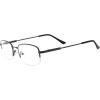 imageEyekepper Mens Womens Reading Glasses Bendable Titanium Memory ReadersR1704 Gunmetal