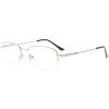 imageEyekepper Mens Womens Reading Glasses Bendable Titanium Memory ReadersR1704 Silver