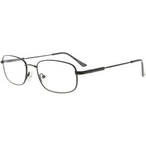 imageEyekepper Mens Womens Reading Glasses Bendable Titanium Memory ReadersBlack
