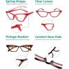 imageEyekepper 4pack Bifocal Reading Glasses Women Cat Eye Oversized Bifocal Readers12 Pack Mix  Br2131