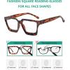 imageEyekepper 4pack Bifocal Reading Glasses Women Stylish Bifocal Readers12 Pack Mix  Br2003
