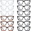 imageEyekepper 4pack Bifocal Reading Glasses Women Stylish Bifocal Readers12 Pack Mix  Br2003