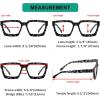 imageEyekepper 4 Pack Reading Glasses Women Oversize Frame Ladies Readers 2504pcsmix