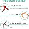 imageEyekepper 4 Pack Round Reading Glasses for Women Retro Readers Eyeglasses 20012 Pack Mix  R2011