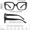 imageEyekepper Reading Glasses for Women Large Frame Readers Eyeglasses Oversize  White 1506 Pack Mix Color