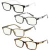 imageEyekepper 4Pack Progressive Multifocus Reading Glasses Blue Light Blocking Stylish Women No Line Multifocal Readers12 Pack Mix  Mr008n