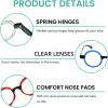imageEyekepper 4 Pack Blue Light Filter Reading Glasses Women Round Computer Readers 15012 Pack Mix  R2007c