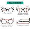 imageEyekepper 4 Pack Reading Glasses Blue Light Blocking Large Frame Computer Readers 15012 Pack Mix  R2008