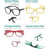 imageEyekepper 4 Pack Reading Glasses Blue Light Blocking Large Frame Computer Readers 15012 Pack Mix  R2030