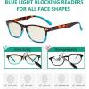 imageEyekepper 4 Pack Reading Glasses Blue Light Blocking Round Computer Readers 15012 Pack Mix Color  Uvr046d