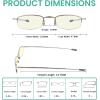 imageEyekepper 4Pack Reading Glasses Blue Light Blocking Cateye Computer Glasses Readers Women12 Pack Mix  Cg1710