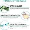 imageEyekepper 4pack Reading Glasses Blue Light Blocking Women Oversized Round Computer Readers 15012 Pack Mix  Tm9002d