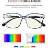 imageEyekepper 4pack Reading Glasses Blue Light Blocking Women Oversized Round Computer Readers 15012 Pack Mix  Uv2105
