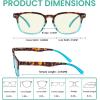 imageEyekepper 4pack Reading Glasses Blue Light Blocking Women Oversized Round Computer Readers 15012 Pack Mix  Uvr079d
