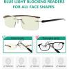 imageEyekepper 4pack Reading Glasses Blue Light Blocking Women Oversized Round Computer Readers 15012 Pack Mix  Uvr14003