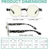 imageEyekepper 4pack Reading Glasses Blue Light Blocking Women Oversized Round Computer Readers 15012 Pack Mix  Uvr2007z