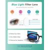 imageEyekepper 4pack Reading Glasses Blue Light Blocking Women Readers Oval Lens 15Blue Light Blocking Reading Glasses