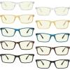 imageEyekepper 4pack Reading Glasses Blue Light Blocking Women Cat Eye Readers10 Pack Mix Color  Uvr802