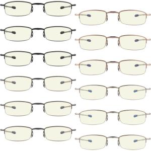 imageEyekepper 4Pack Reading Glasses Blue Light Blocking Cateye Computer Glasses Readers Women12 Pack Mix  Cg1710