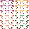 imageEyekepper 12Pack Spring Hinges Reading Glasses for Women Cute Readers Ladies 05012 Pack Mix  R124d