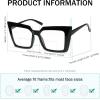 imageEyekepper Transition Photochromic Bifocal Readers Reading Glasses for Women OversizedBlack