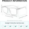 imageEyekepper Transition Photochromic Bifocal Reading Glasses Oversized Large FrameTransparent