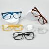 imageEyekepper Transition Photochromic Reading Glasses Oversized Large Frame Yellow 40Black