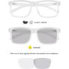 imageEyekepper Transition Photochromic Reading Glasses Oversized Large Frame Yellow 40Clear