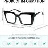 imageEyekepper Transition Photochromic Reading Glasses for Women Oversized ReadersBlack