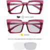 imageEyekepper Transition Photochromic Reading Glasses for Women Oversized ReadersPurple
