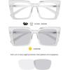 imageEyekepper Transition Photochromic Reading Glasses for Women Oversized ReadersTransparent