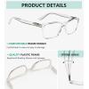 imageEyekepper Transition Photochromic Reading Glasses for Women and Men Transparent 050C08