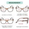 imageEyekepper Transition Photochromic Reading Glasses for Women and Men Transparent 050Tortoise