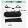 imageEyekepper Transition Photochromic Reading Glasses for Women and Men Transparent 050Tortoise