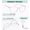imageEyekepper Transition Photochromic Reading Glasses for Women and Men Transparent 050Transparent Frame