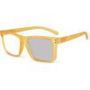 imageEyekepper Transition Photochromic Reading Glasses Oversized Large Frame Yellow 40Yellow