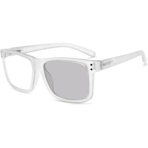 imageEyekepper Transition Photochromic Reading Glasses Oversized Large Frame Yellow 40Clear
